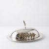 Elbeten home Gold Detayl� Oval Sunumluk