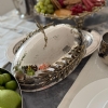 Elbeten home Gold Detayl� Oval Sunumluk